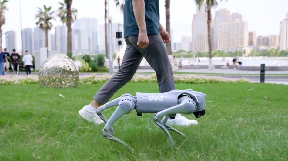 unitree go 2 pro sidefollow mode